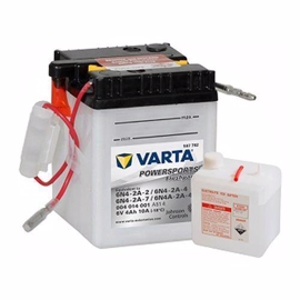 Varta 004014 MC batteri 6 volt 4 Ah (+pol til venstre)